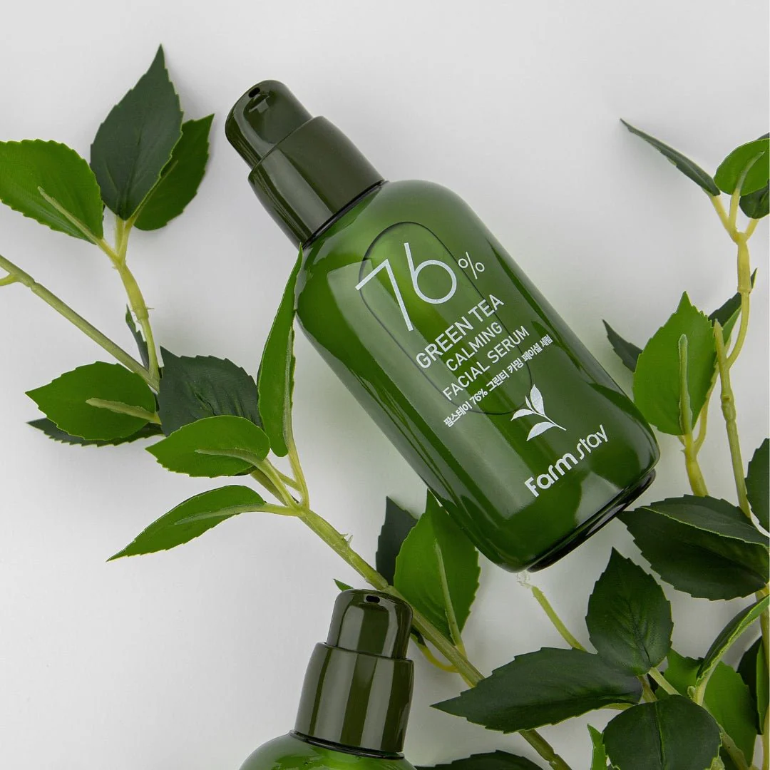 76% Green Tea Calming Facial Serum [100ml] - Image 2