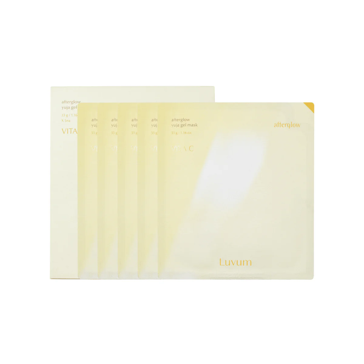 After Glow Yuja Gel Mask 5pcs/box