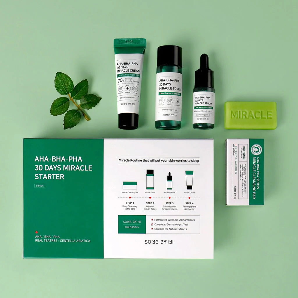 AHA.BHA.PHA 30 Days Miracle Starter Kit 4-Piece Set - Image 2