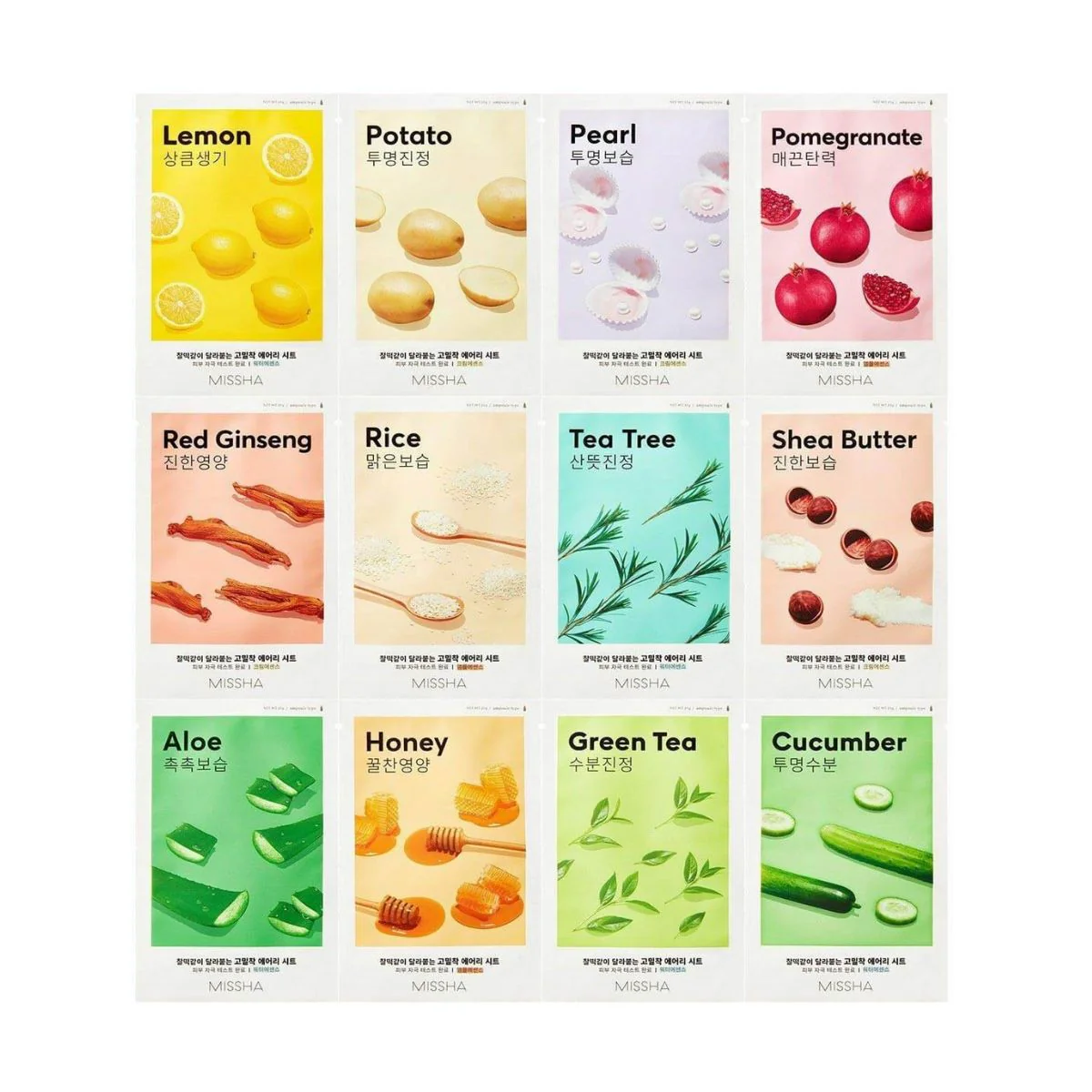 Airy Fit Sheet Mask [Green Tea] 1pc - Image 3