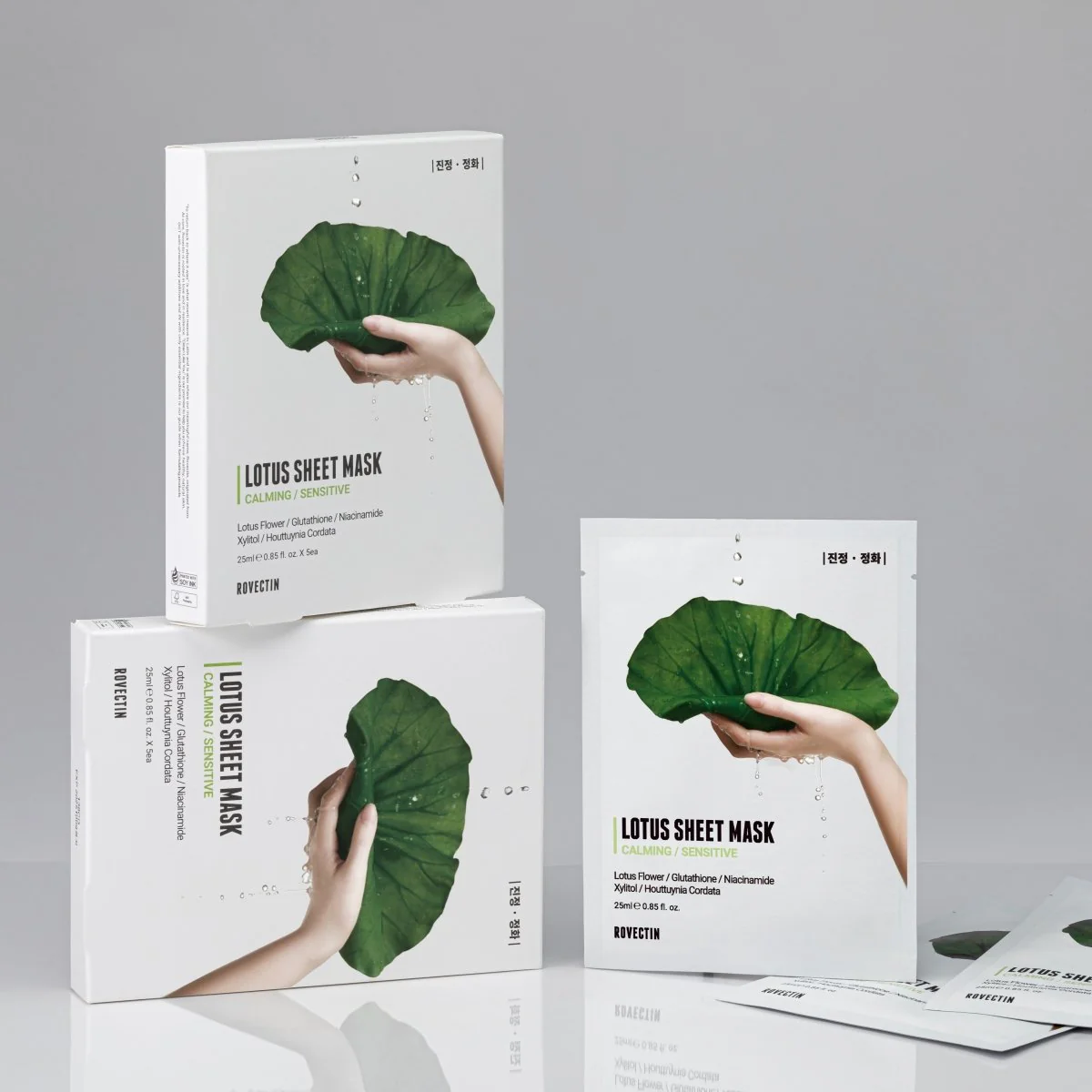 Calming Lotus Sheet Mask 5pcs/box - Image 2