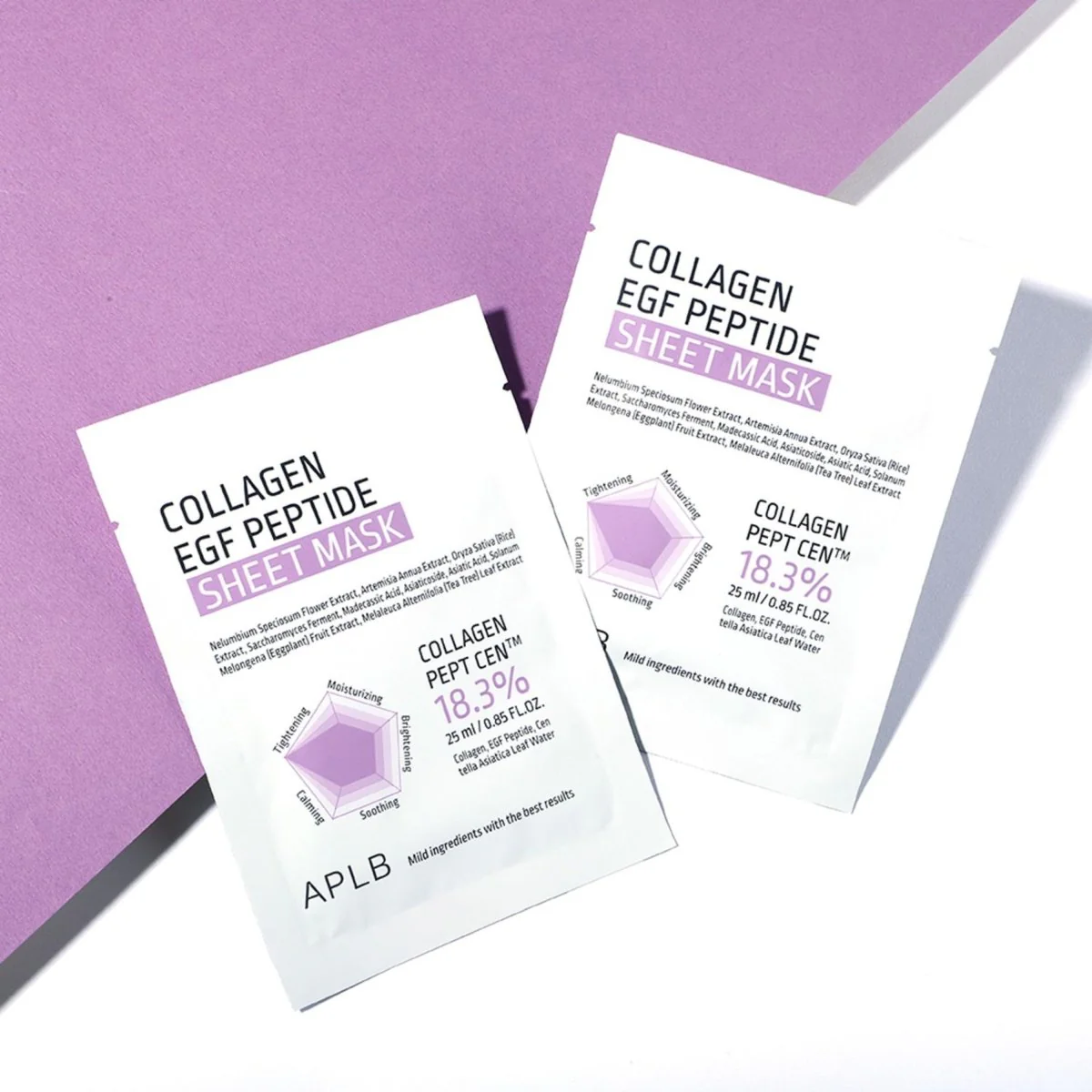 Collagen Egf Peptide Sheet Mask 1pc - Image 2