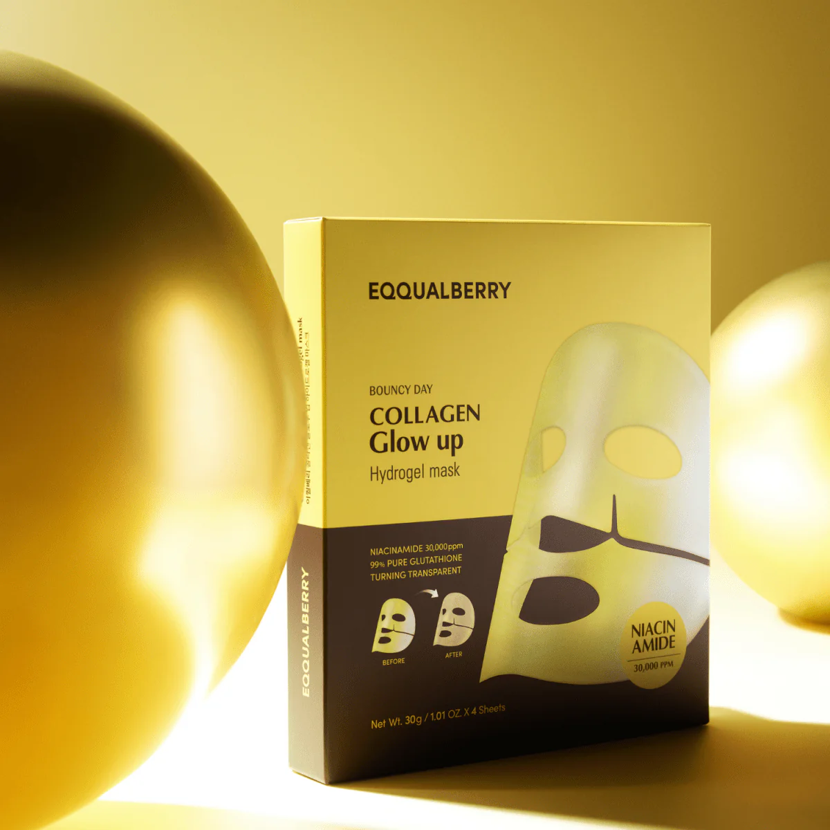 Collagen Glow Up Hydrogel Mask 1pc - Image 2
