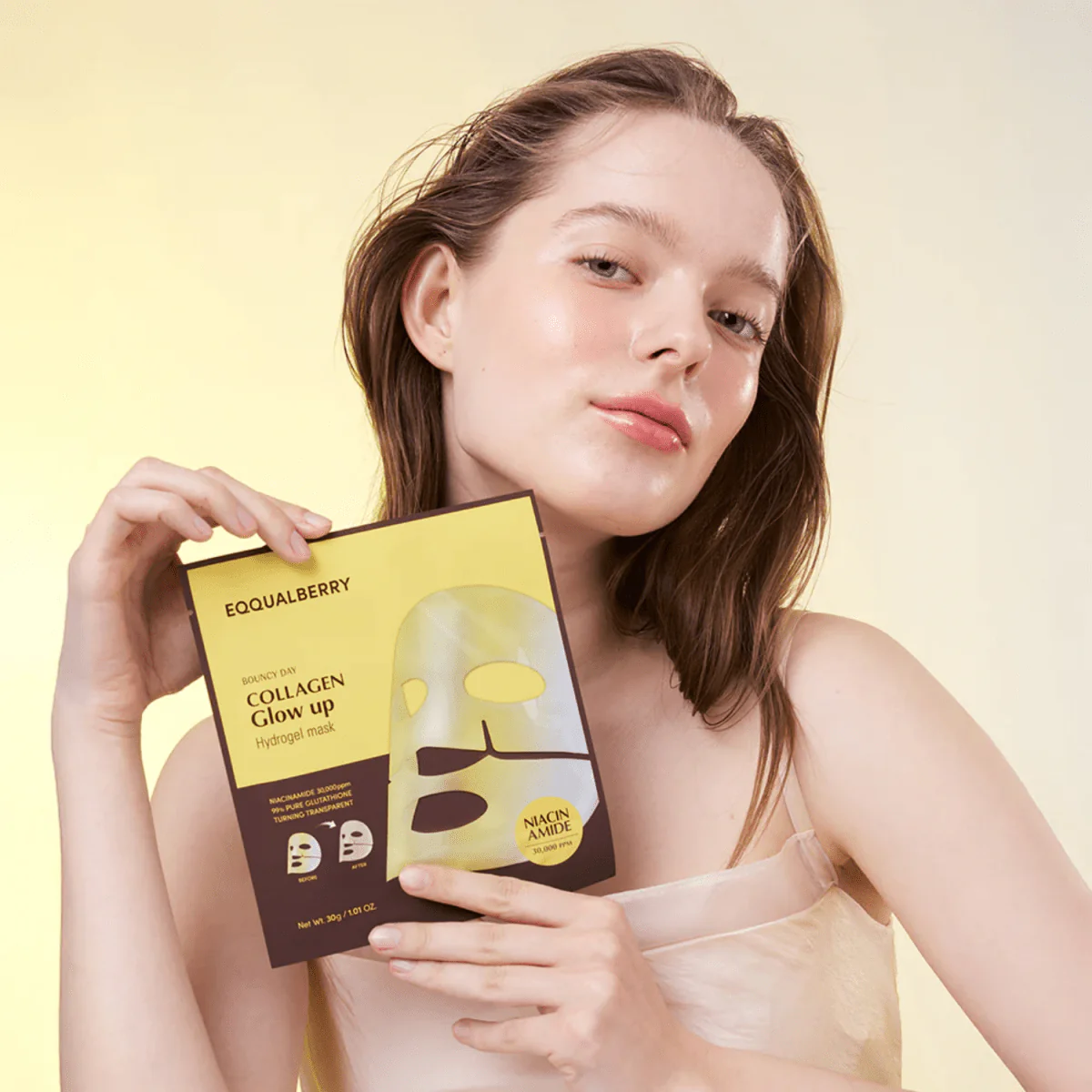 Collagen Glow Up Hydrogel Mask 1pc - Image 3