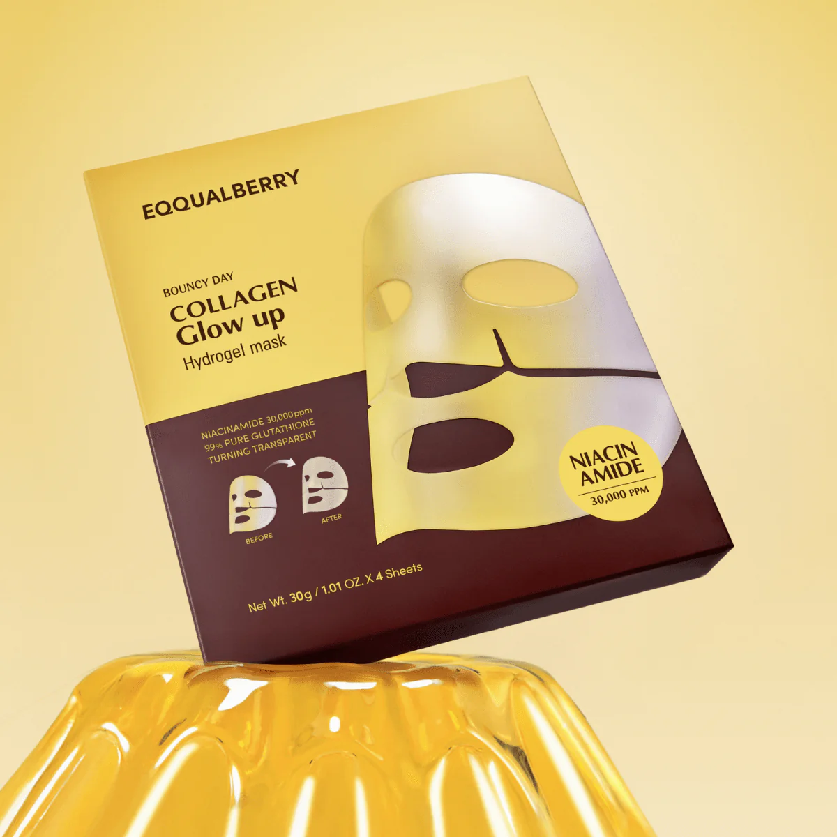 Collagen Glow Up Hydrogel Mask 1pc - Image 4