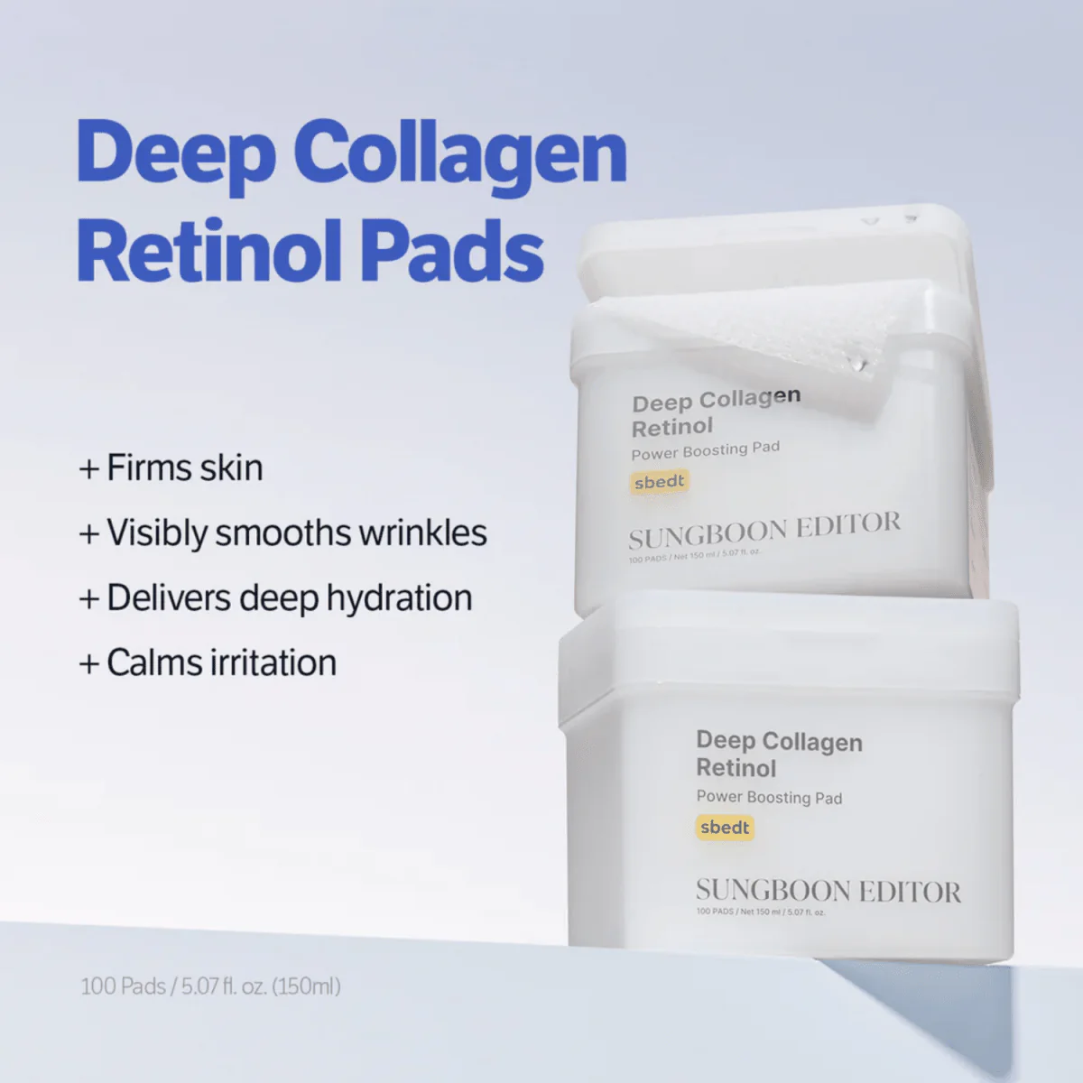 Deep Collagen Retinol Power Boosting Pad 150ml - Image 3
