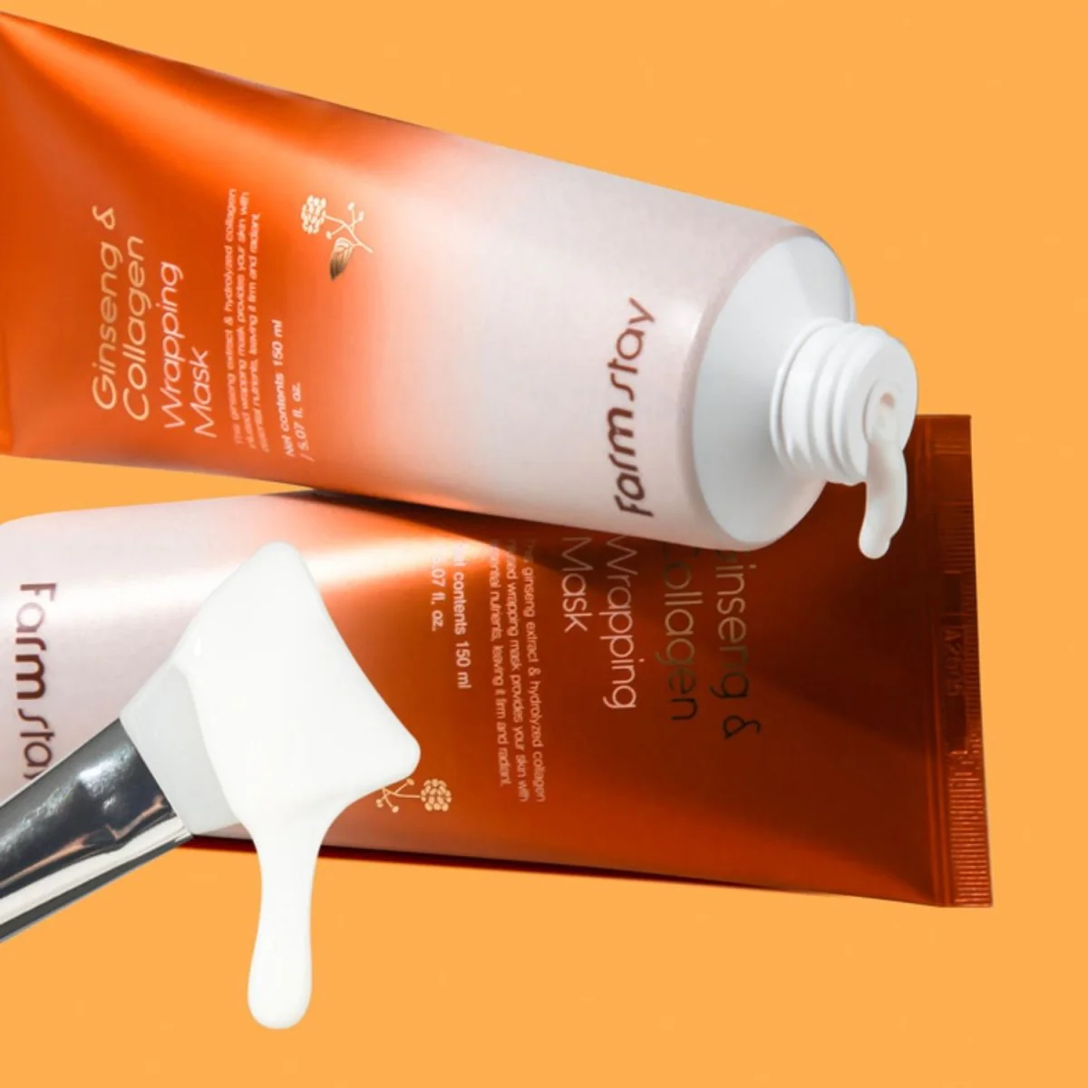 Ginseng & Collagen Wrapping Mask 150ml - Image 3