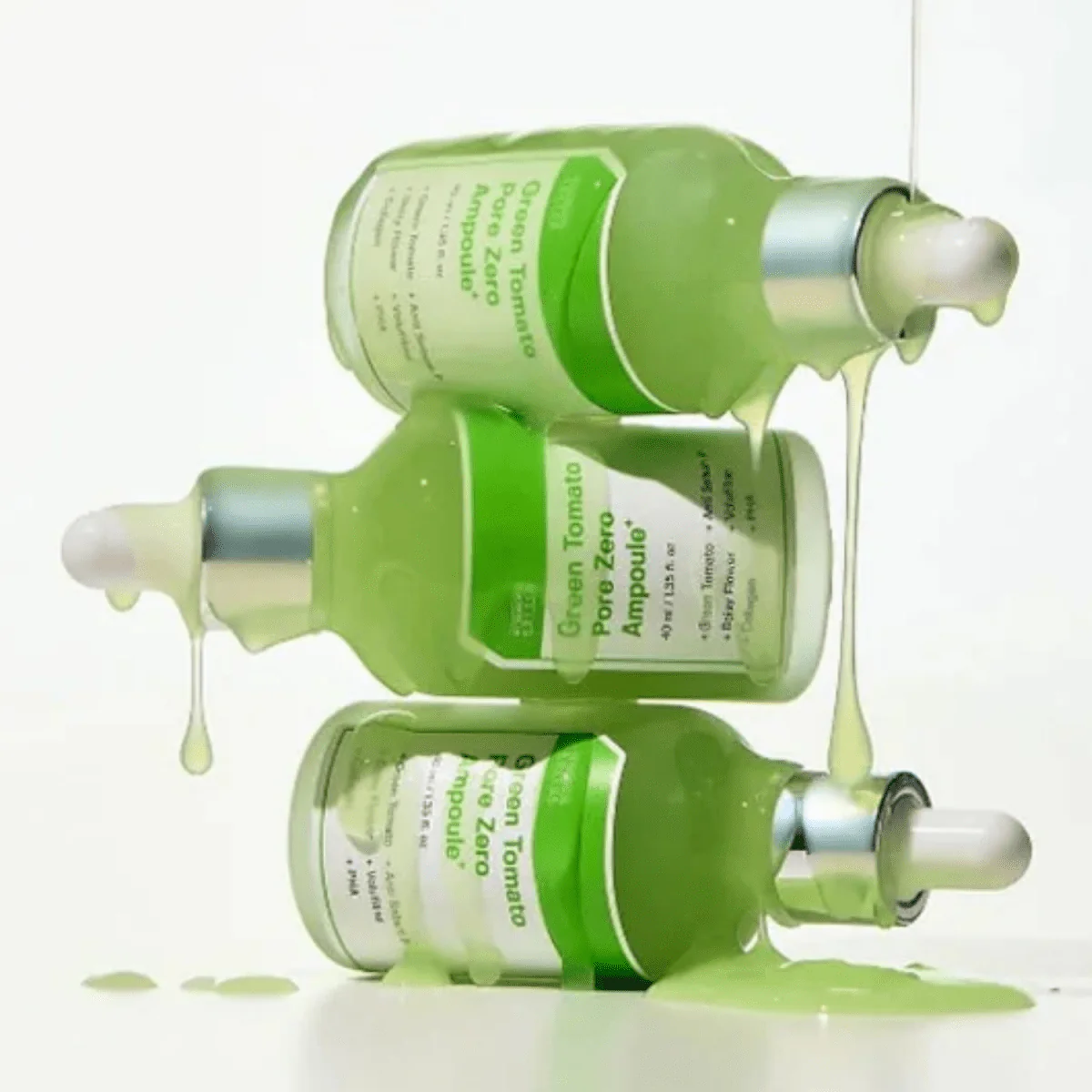 Green Tomato Pore Zero Ampoule 40ml - Image 3