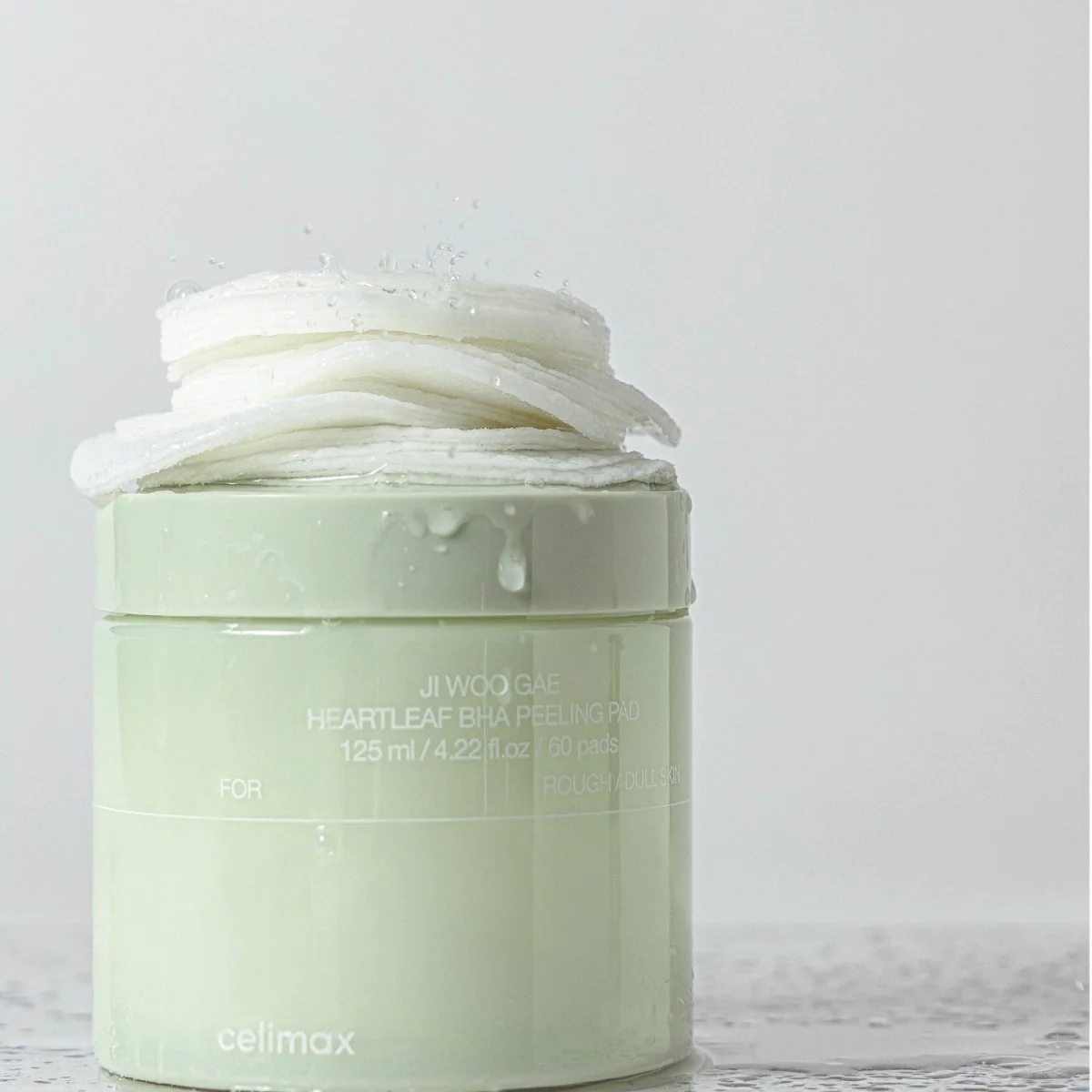 Ji Woo Gae Heartleaf BHA Peeling Pad 60pads - Image 2