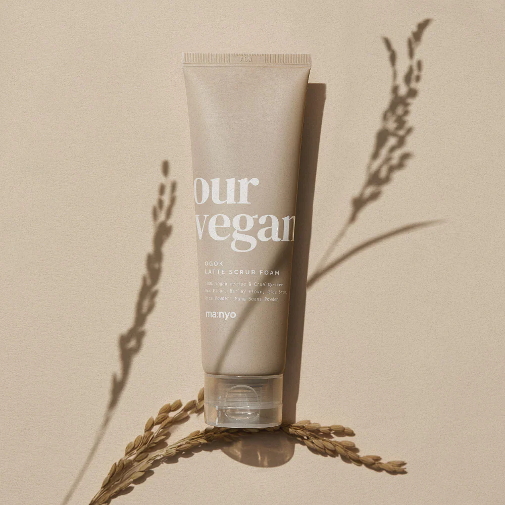 Our Vegan Ogok Latte Scrub Foam 120ml - Image 5