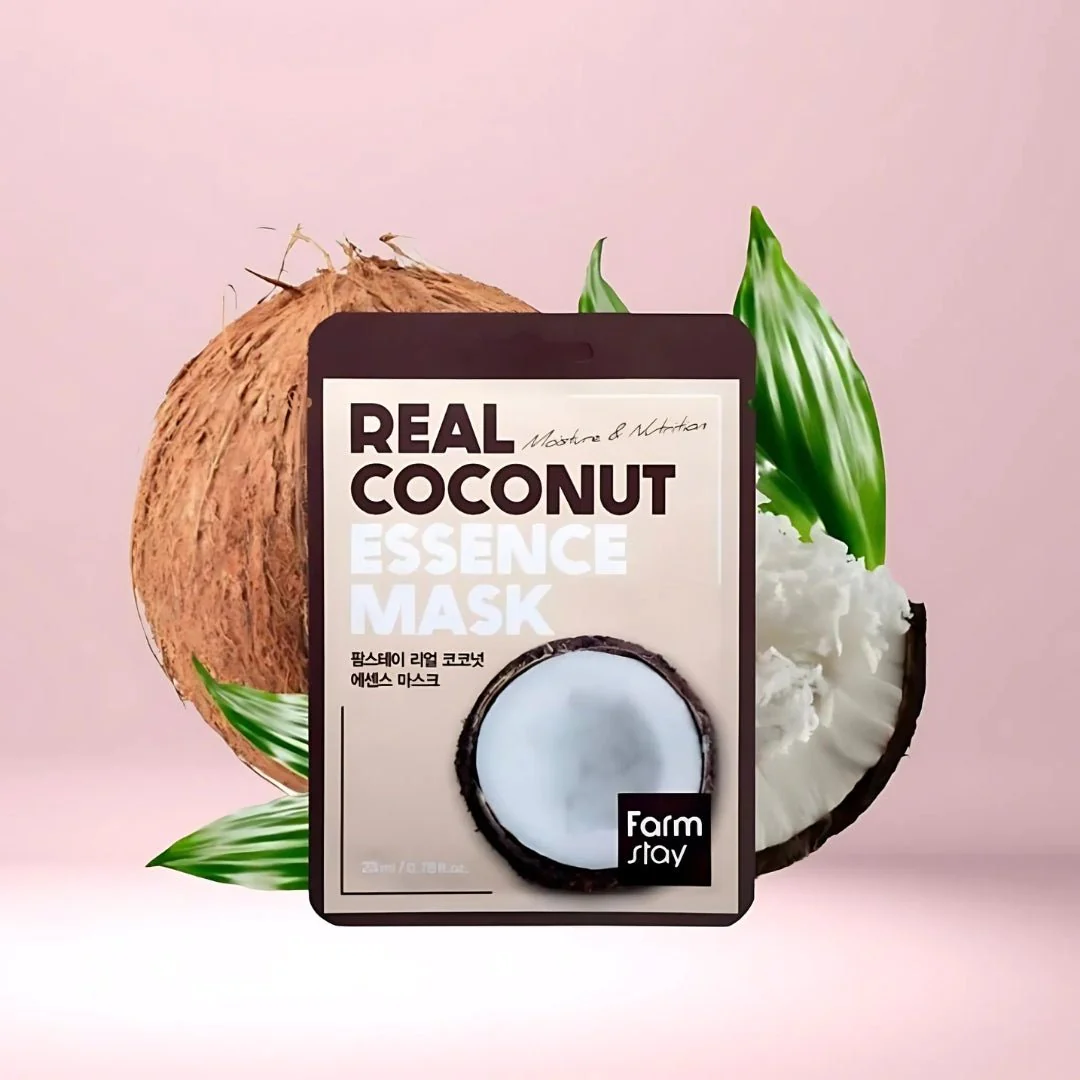 Real Coconut Essence Mask [1pc] - Image 2
