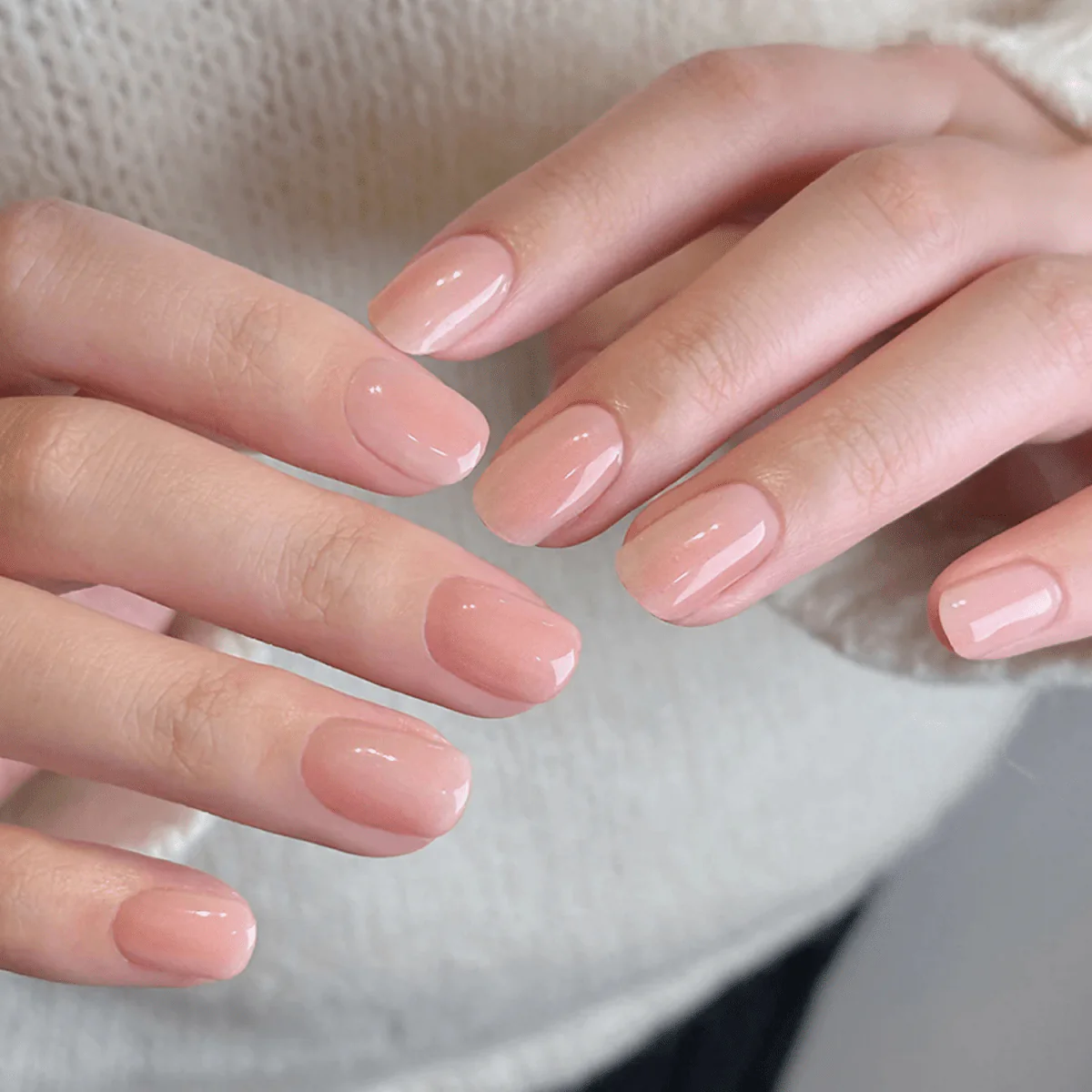 Semi-Cured Gel Nail - N Apricot - Image 2