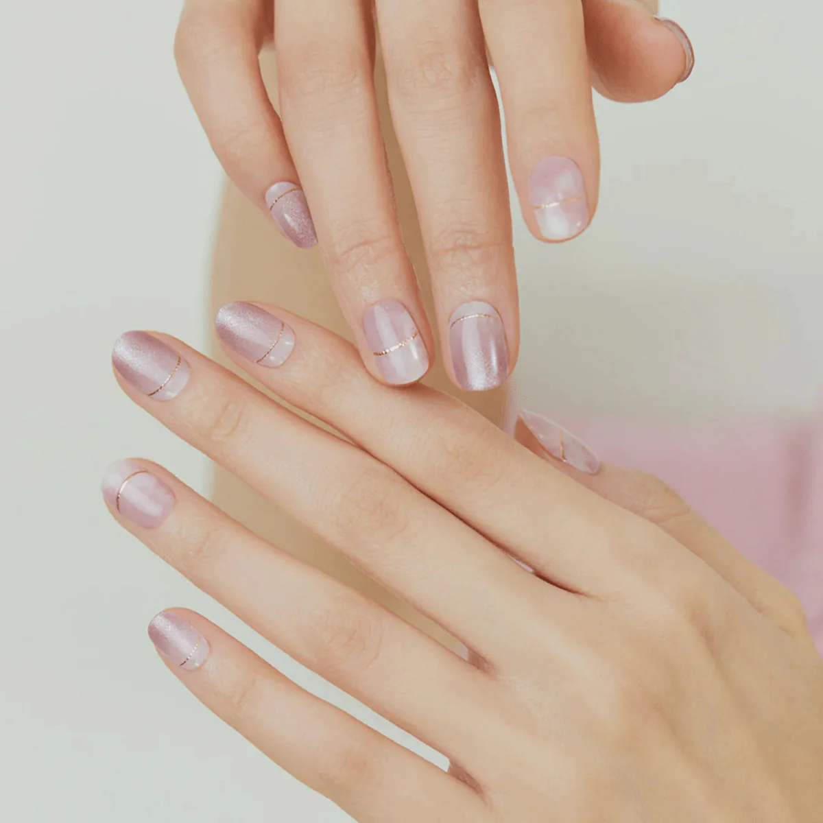 Semi-Cured Gel Nail - N Blooming Mauve - Image 2