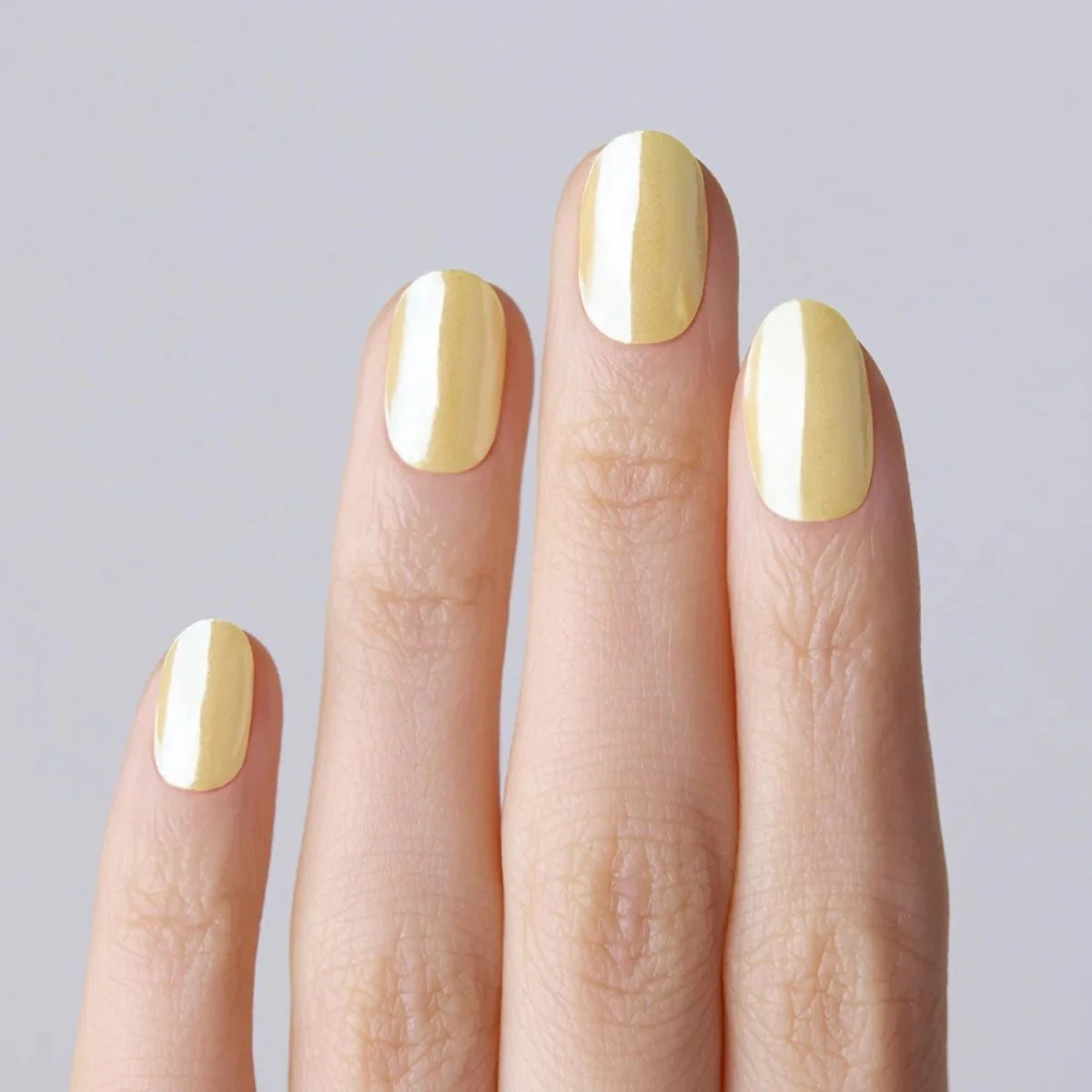 Semi-Cured Gel Nail - N Butter Chrome - Image 5