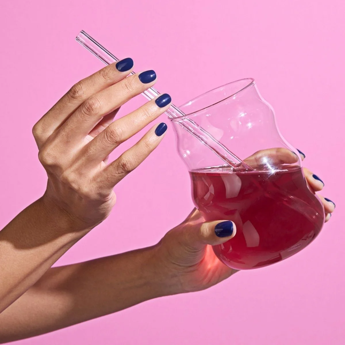 Semi-Cured Gel Nail - N Royal Navy - Image 2