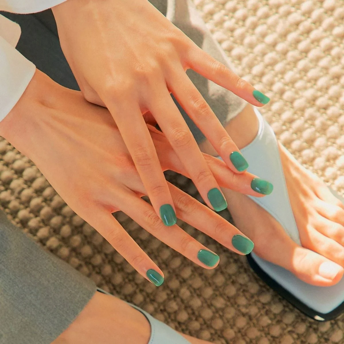 Semi-Cured Gel Nail - N Tint Jade - Image 2