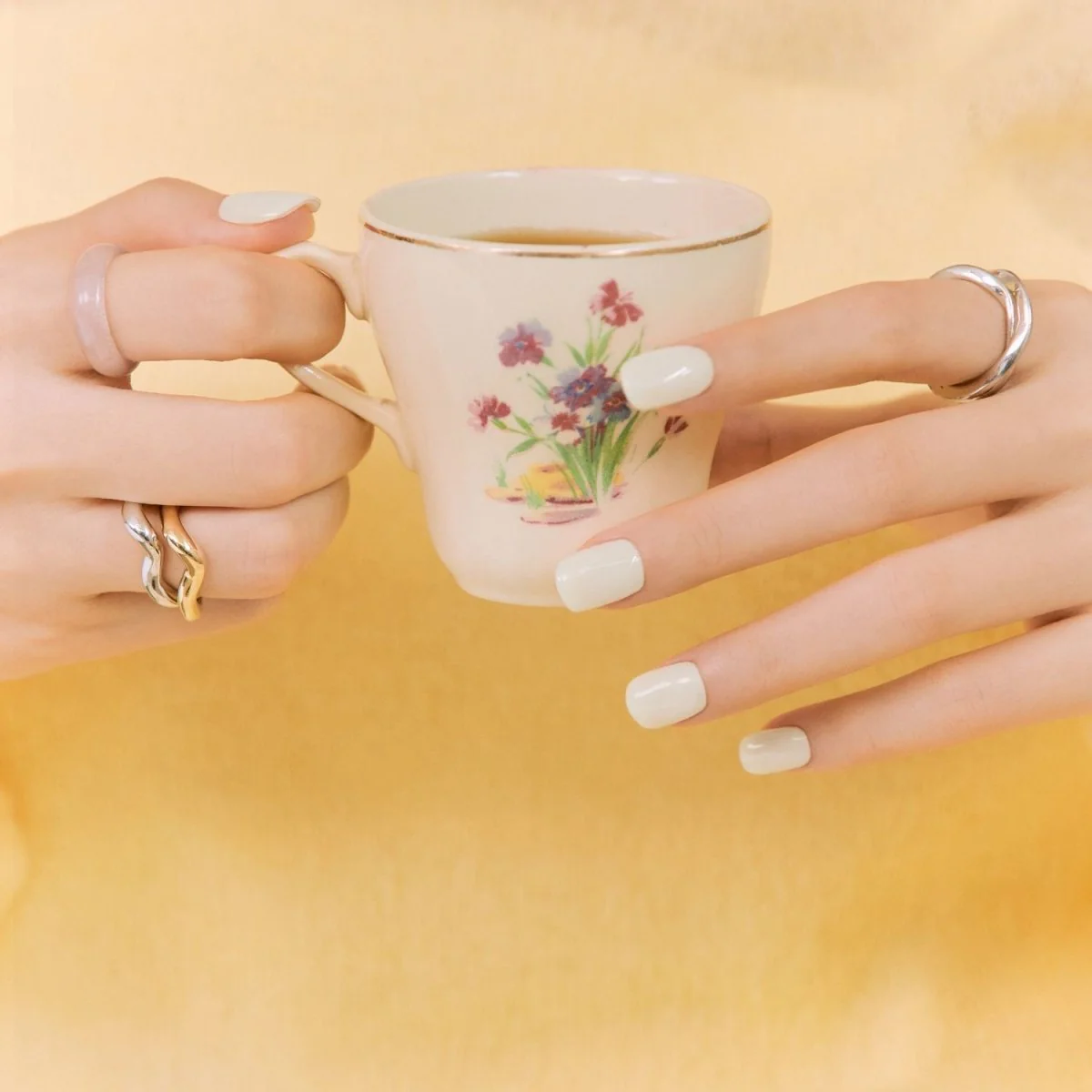 Semi-Cured Gel Nail - W Cream Cotton Starter Kit - Image 4