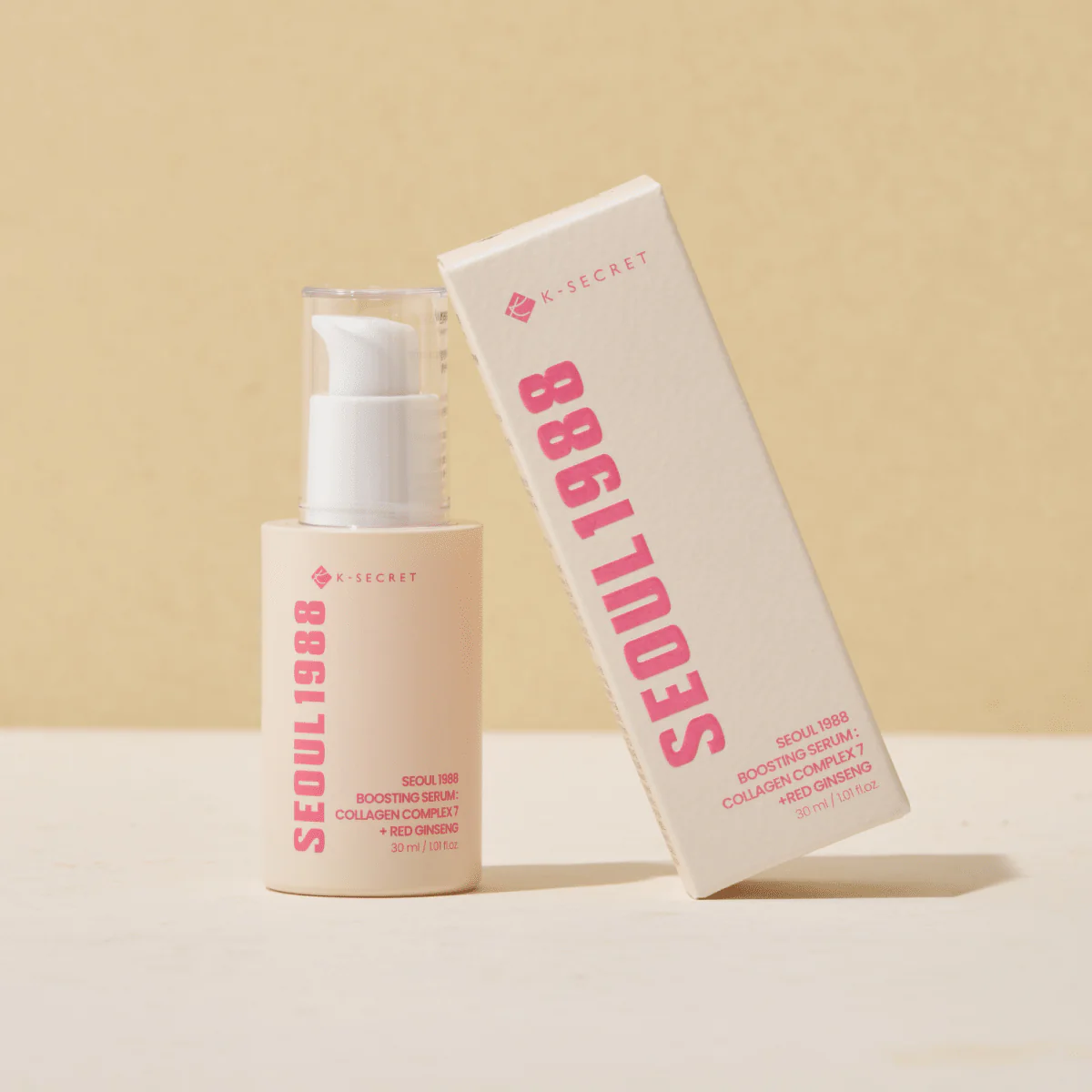 Seoul 1988 Boosting Serum: Collagen Complex 7 + Red Ginseng 30ml - Image 3