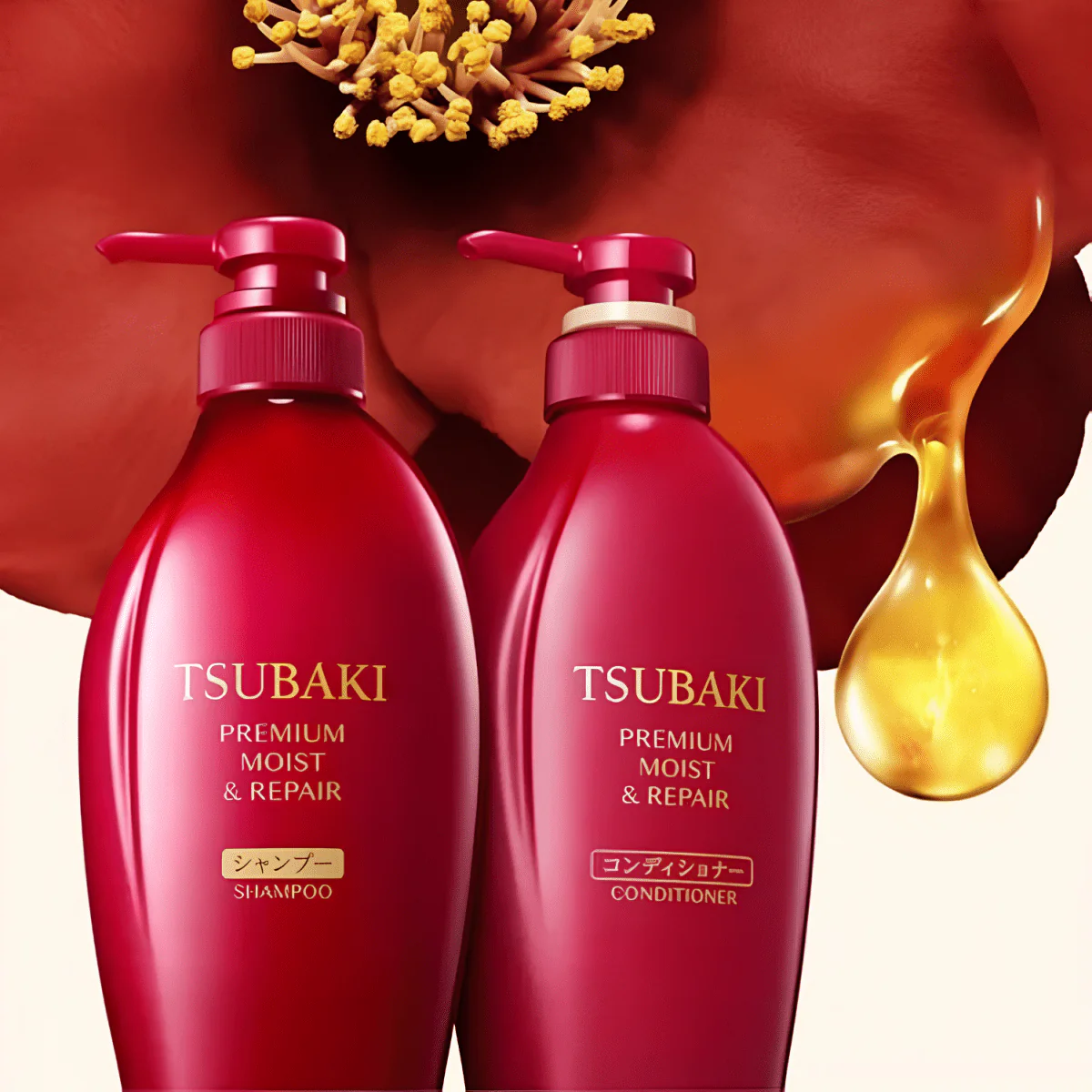 Tsubaki Premium Moist & Repair Shampoo 450ml - Image 2