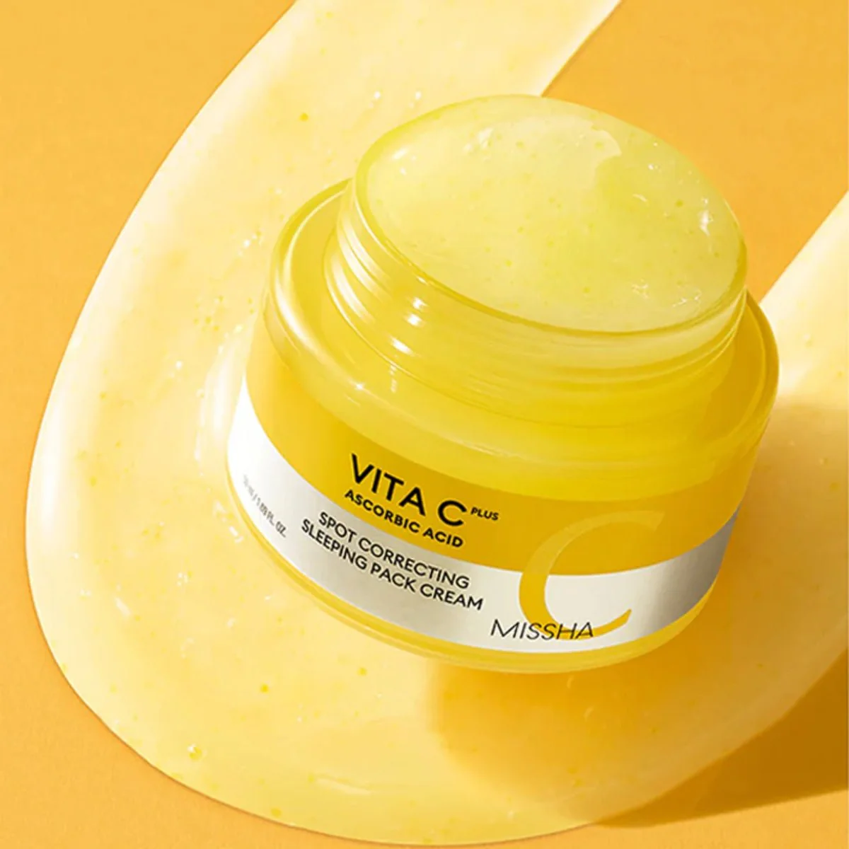 Vita C Plus Spot Correcting Sleeping Mask Pack Cream 50ml - Image 3